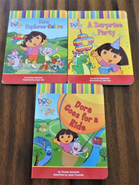 Dora The Explorer Books Set Of 3 Pre Owned Ebay