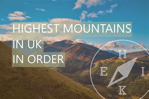 Highest Mountains In Uk In Order Hike Trails