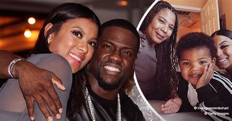 Kevin Hart S Wife Eniko Poses With Mom Honey Andrea And Son Kenzo In