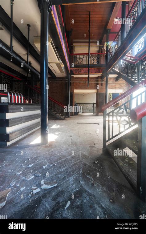 The Interior Of An Abandoned Night Club In Newcastle Upon Tyne Tyne