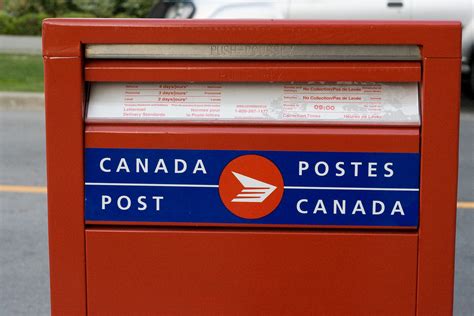 Canada Post Mailbox A Typical Canada Post Mail Box Blog Flickr
