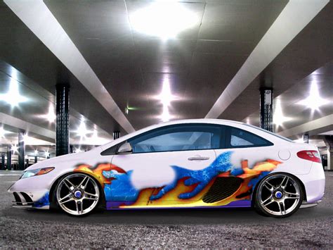 Honda civic coupe modified by ersynnn on deviantart