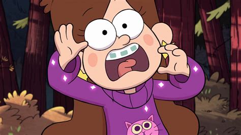 Image S1e1 Mabel Screaming In Cat Sweaterpng Gravity Falls Wiki