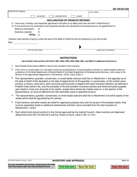 Form De 160 Gc 040 Fill Out Sign Online And Download Fillable Pdf