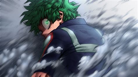 Desktop Wallpaper Midoriya Izuku Anime Boy Green Hair Hd Image Picture Background Tvqmzm