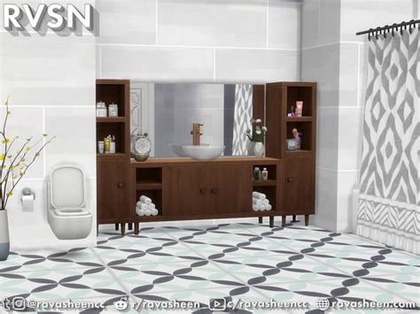 Sims 4 Shower Tub Combo Cc