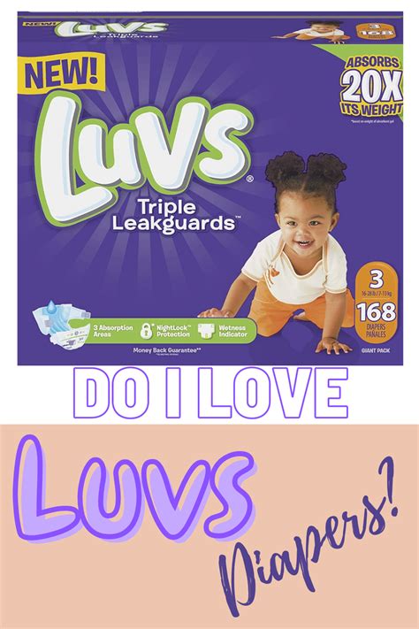 New Luvs Triple Leakguard Diaper Review Oh Mother