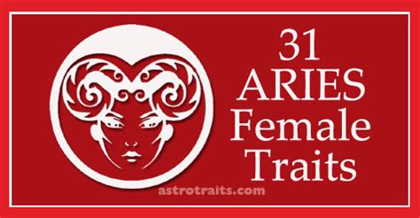 Top 31 Aries Female Traits You Need To Know Astro Traits