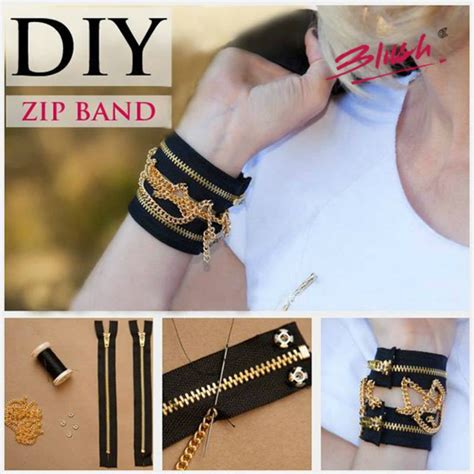 Rock A Chic Zipper Bracelet This Weekend Zipper Bracelet Zipper