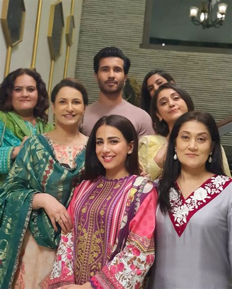 Ushna Shah And Feroze Khan Share The Sets Of A New Drama Set To Appear