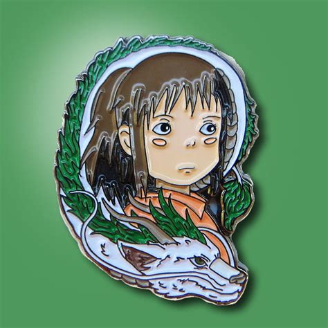 Chihiro And River Spirit Haku From Spirited Away This Enamel Pin Is Available Through The Link
