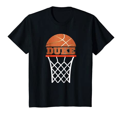 Kids Basketball Apparel Custom Name Duke Youth Graphic T Shirt
