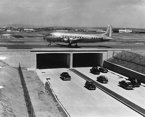 1950s Lax Tunnel Los Angeles Airport Los Angeles City Los Angeles