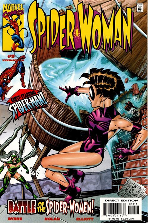 Spider Woman 9 3rd Series March 2000 Marvel Comics Grade Nm Etsy In
