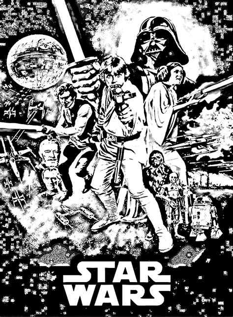 June 9, 2021 by phoebe weston. Movie star wars episode 4 - Movies Adult Coloring Pages ...