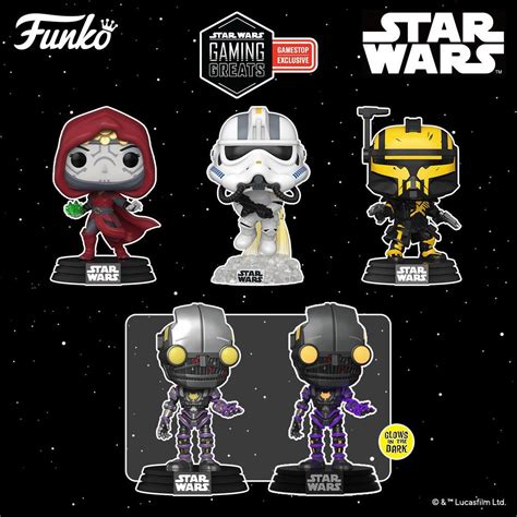 Funko Is Launching Four New Star Wars Gaming Greats Pop Figure