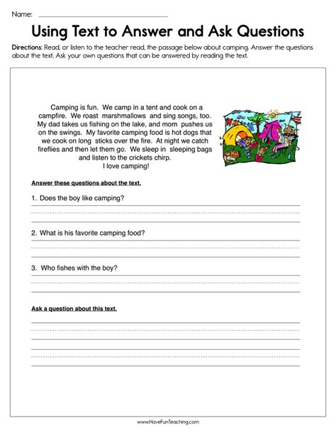 Listening (30 minutes) candidates will be required to listen to recorded texts twice and answer questions on them. Resources | Preschool | Reading | Reading Comprehension