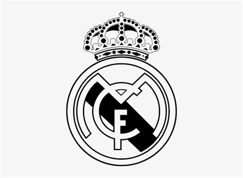 Background Real Madrid Real Madrid Logo Black Png 374x522 Png