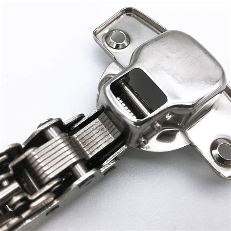 Fit the cup of the hinge into the hole so the screwholes are flush against the surface of the cabinet door. High quality stainless steel can remove hydraulic kitchen cabinet hinges - conealed cabinet hinge