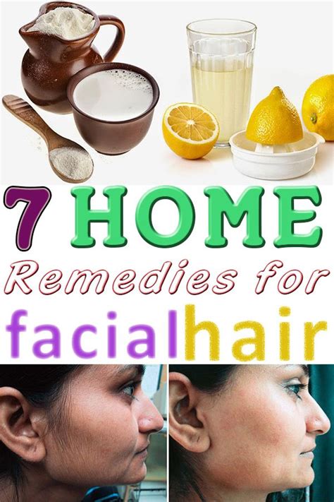 7 Home Remedies To Remove Facial Hair Home Remedies Beauty Easy Hair