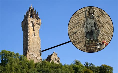 Braveheart In Bits William Wallace Statue From National Monument In