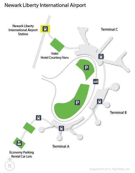 Ewr Newark Liberty International Airport Terminal Map Newark