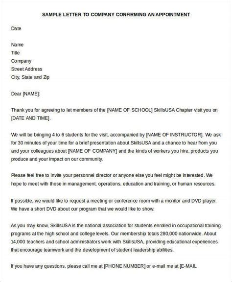 If you wish to grant a power of attorney to a third party to manage your bank account, you must write a letter and send it to your banker. 18+ Sample Appointment Request Letters - PDF, DOC | Free ...