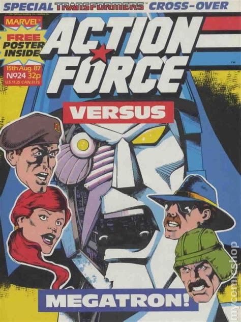 Action Force Uk 1987 1988 Marvel Magazine Comic Books