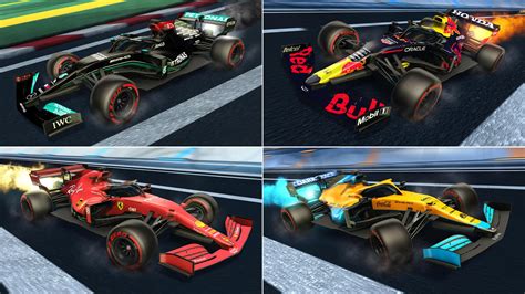 Formula 1 Race Cars Are Now Available In ‘rocket League