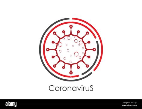 Coronavirus Covid 19 Símbolo De La Lucha Contra El Coronovirus