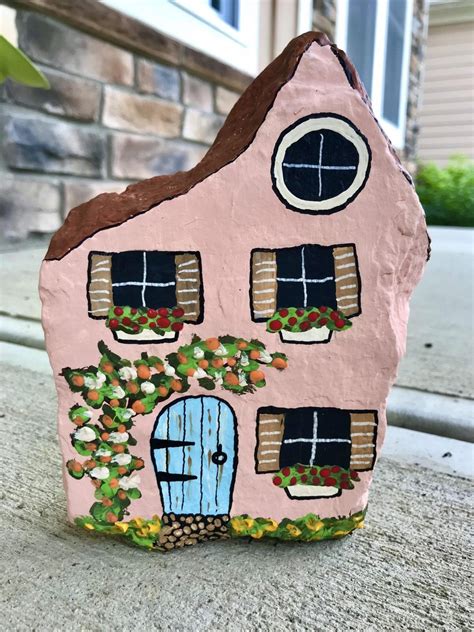 Painted Rock Fairy Houses Pinterest Top Pins The Whoot In 2020