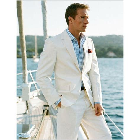 Suit direct sell suits for men from top designers, for business, weddings, race days & more. White Linen Blazer Custom Made men Suit Sharp Look ...