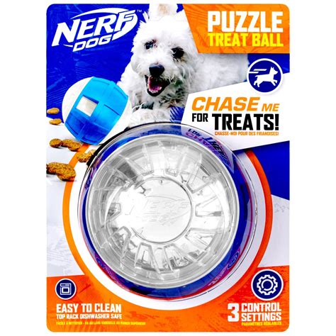 Nerf Dog Puzzle Treat Ball Dog Toys Bandm Stores