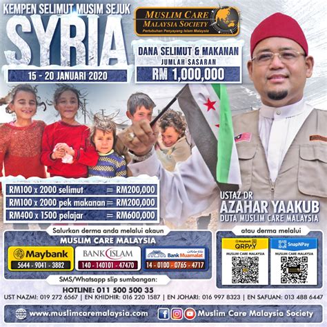 Sedang kelupaan atau menyalahkan diri sendiri. Rintihan Syria: Jangan kita berpeluk tubuh!