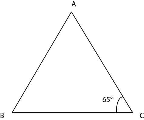 Acute And Isosceles Triangle