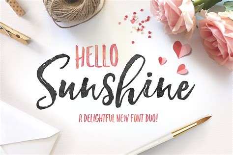 Hello Sunshine Kreativ Font