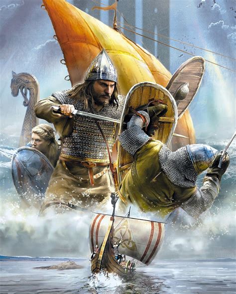 Viking Duel Viking Art Vikings Viking Warrior