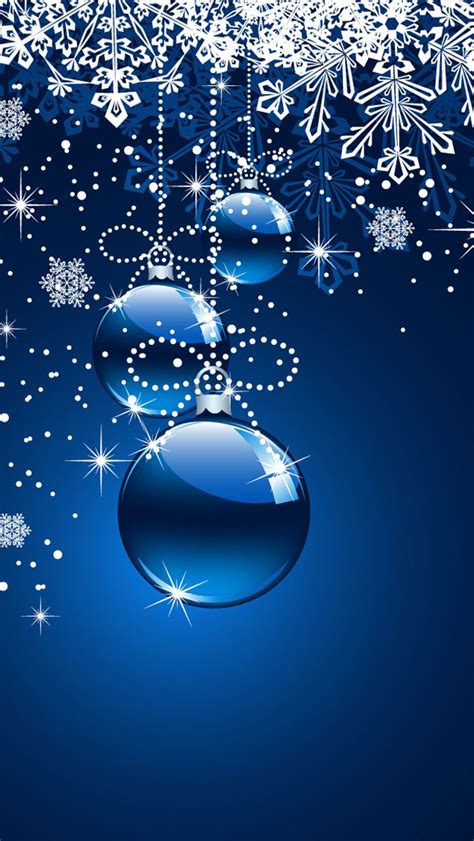 68+ Blue Christmas Background on WallpaperSafari