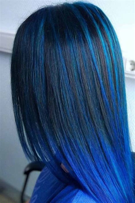Tasteful Blue Black Hair Color Ideas To Try In Any Season