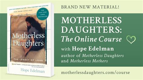 Motherless Daughters The Online Course A Guide To The Long Arc Of Grief — Motherless Daughters