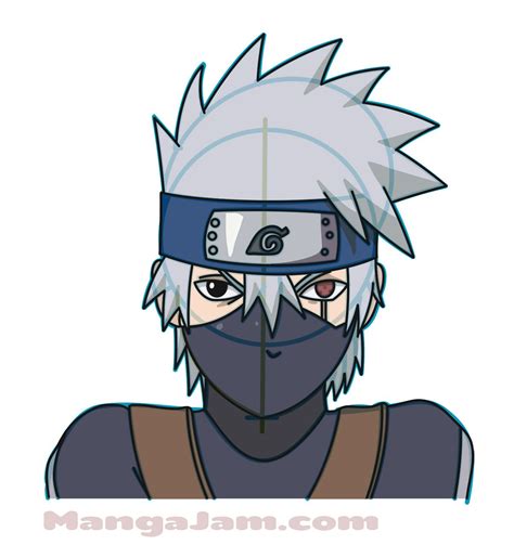Full Body Kid Kakashi Drawing Drawing Easy Images And Photos Finder