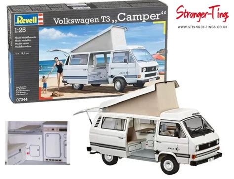 REVELL VOLKSWAGEN T Camper Van Westfalia Plastic Model Kit R