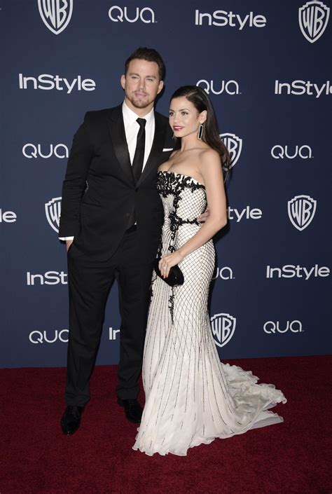 Jenna Dewan Tatum Instyle And Warner Bros 2014 Golden Globes Party