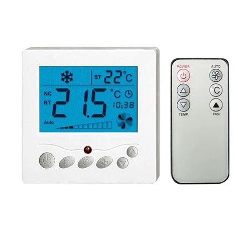 Air Conditioning Digital Fan Coil Thermostat China Thermostat And Air