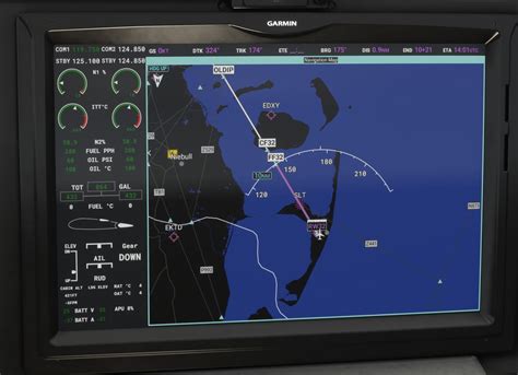 Msfs Neue Navigationskarte Für Garmin G3000 Msfs Microsoft Flight