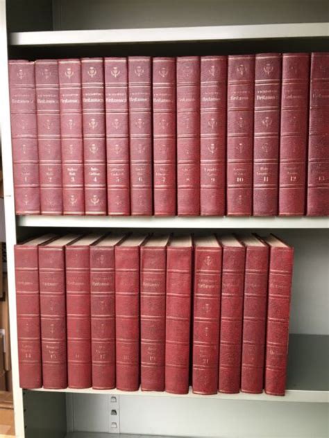 Encyclopedia Britannica Complete Set 1971 Ebay