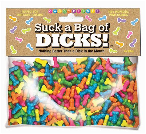 Suck A Bag Of Dicks 25 Individual Fun Size Packages Legacy Pleasure