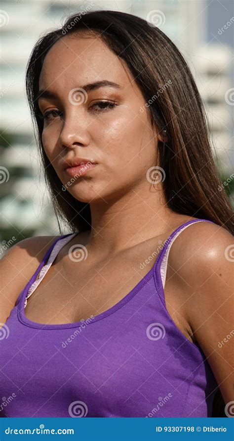 Beautiful Hispanic Girl Stock Photo Image Of Teen Diversity 93307198