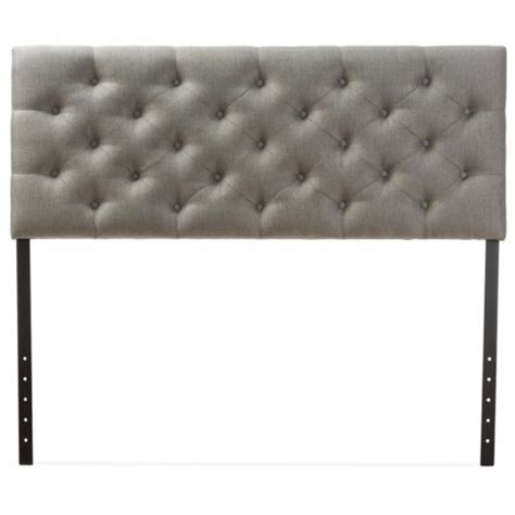 Baxton Studio Viviana Modern And Contemporary Grey Fabric Upholstered