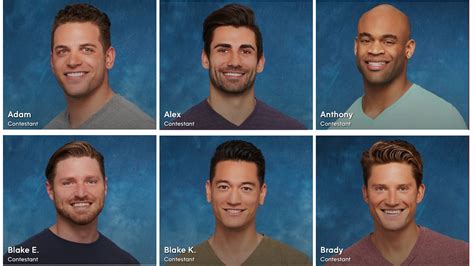‘the Bachelorette Bios Are Out And All The Contestants Want You To